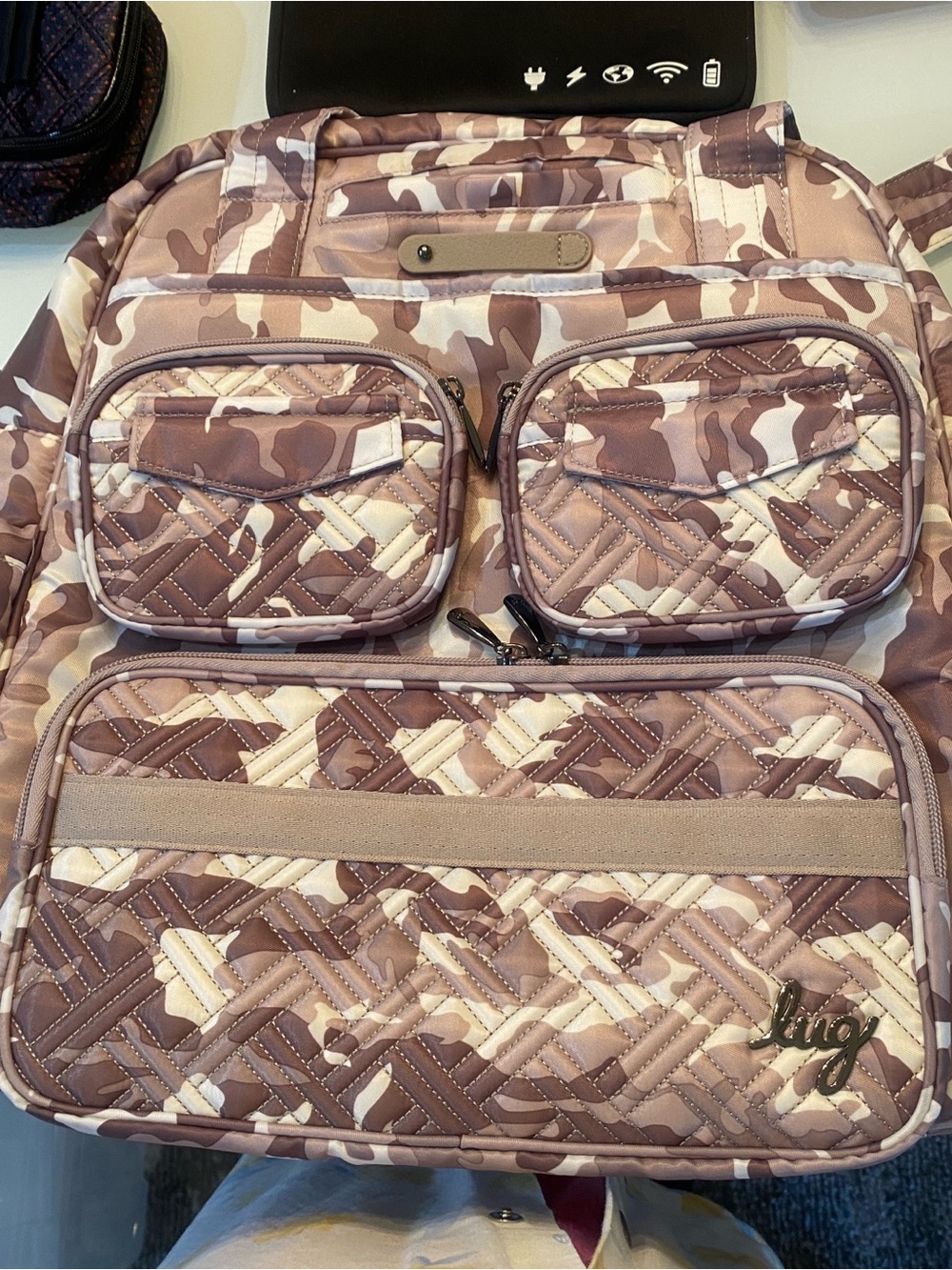Lug Camo Travel Bundle - Vera Bradley, WHBM & Accessories Set - Picture 2 of 4